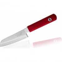 Кухонный нож овощной, Special Series, Fuji Cutlery, FК-403, сталь Sus420J2, красный купить в Якутске