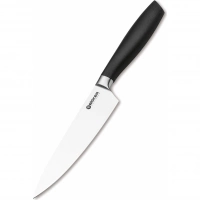 Кухонный нож шефа Bker Core Professional Chef’s Knife, 160 мм, сталь X50CrMoV15, рукоять пластик купить в Якутске