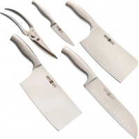 Набор кухонных ножей на подставке HuoHou 6-Piece Stainless Steel Kitchen Knife Set купить в Якутске