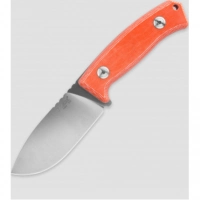 Нож с фиксированным клинком LionSteel M2 MiOR, сталь D2, рукоять Orange micarta купить в Якутске