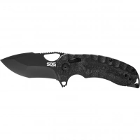 Складной нож SOG Kiku XR Black, сталь CTS-XHP, рукоять микарта купить в Якутске