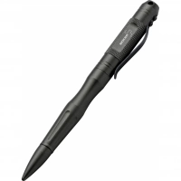 Тактическая ручка Boker Plus iPlus TTP (Tactical Tablet Pen) Black — 09BO097, авиационный алюминий, серый купить в Якутске