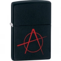 Зажигалка ZIPPO Classic А с покрытием Black Matte, латунь/сталь, чёрная, матовая, 36x12x56 мм купить в Якутске